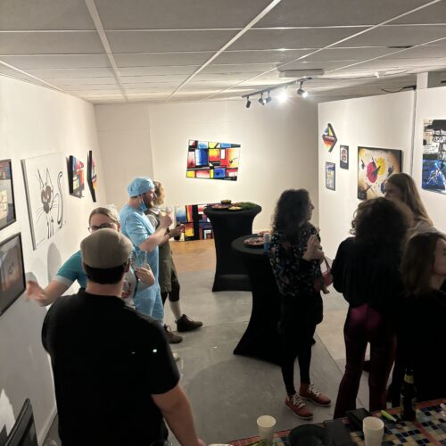 Een deel van de galerie